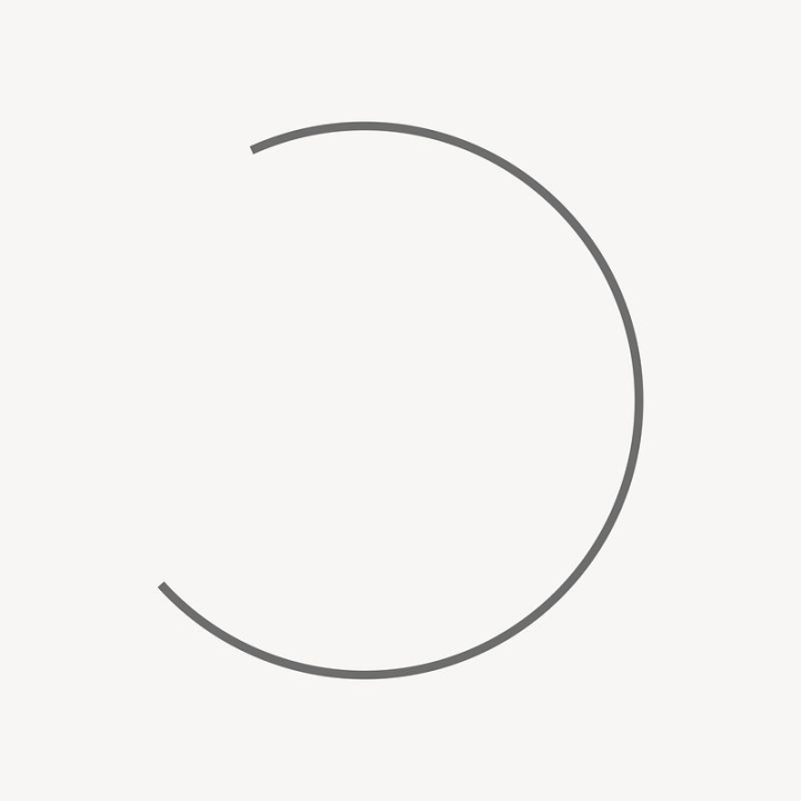 circle outline vector