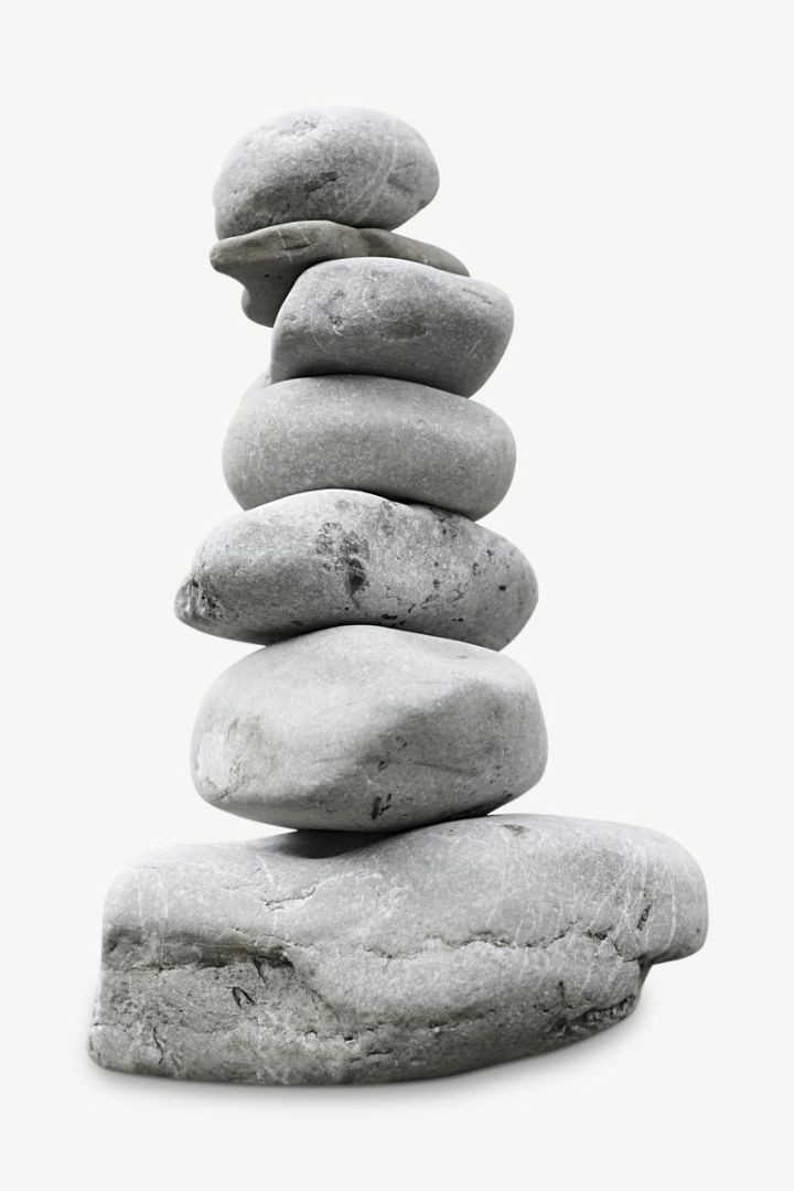collage elements,meditation,rock,stone,graphics,design,wellness,balance,mindfulness,psd,pebble,zen,rawpixel