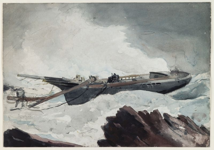 watercolors,art,public domain,painting,nature,ice,winslow homer,photo,oil painting,graphic,united states,ship,rawpixel