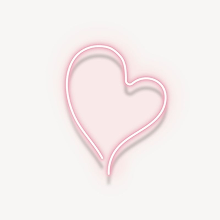 Pink heart shape design element