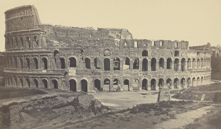 vintage,public domain,photo,italy,meta,rome,image,prints and drawings,creative commons 0,cc0,coliseum,colosseum,rawpixel