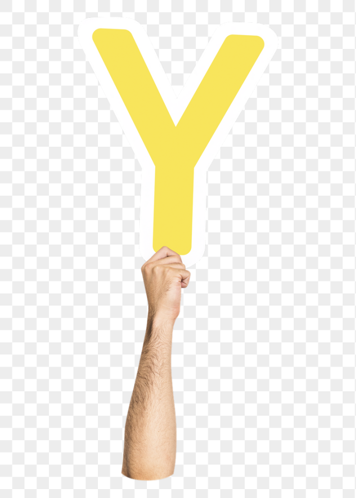 graphic,rawpixel,png,hands up,person,pattern,icon,alphabet,letter,collage element,yellow,font,writing