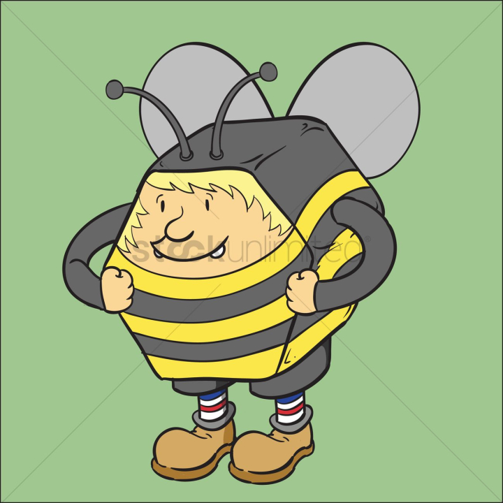 character,characters,cartoon,cute,adorable,outfit,outfits,bee,bees,insect,insects,animal,animals,man,men,guy,guys,human,people,person,funny,humor,humour,humors,humour,humours,wings,wing,shoe,shoes,footwear,footwears,costume,costumes,fun,happy,joyful,emotion,emotions,green background,antenna,antennas,halloween