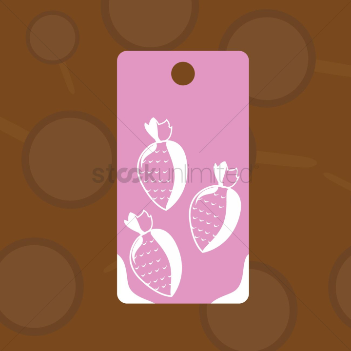 food,design,designs,fruit,fruits,strawberry,strawberries,fruits,tag,tags,label,labels,pink,brown background,price tag,simple,advertising,advertise,nobody