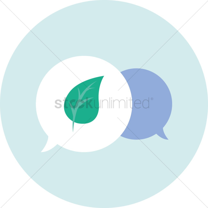 green,eco,ecology,conservation,conservations,speech bubble,speech bubbles,environment,environments,leaf,leaves,spape
