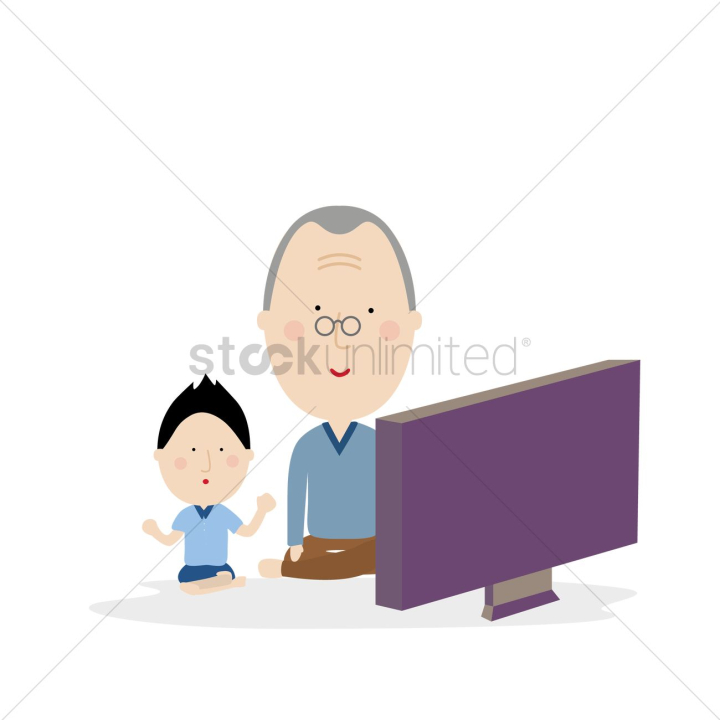 television,televisions,tv,grandfather,grandfathers,grandpa,granddad,human,people,person,watching,viewing,leisure,grandson,grandsons,boy,man,guy,grandchildren,grandchild,boy,boys,man,men,guy,guys,old man