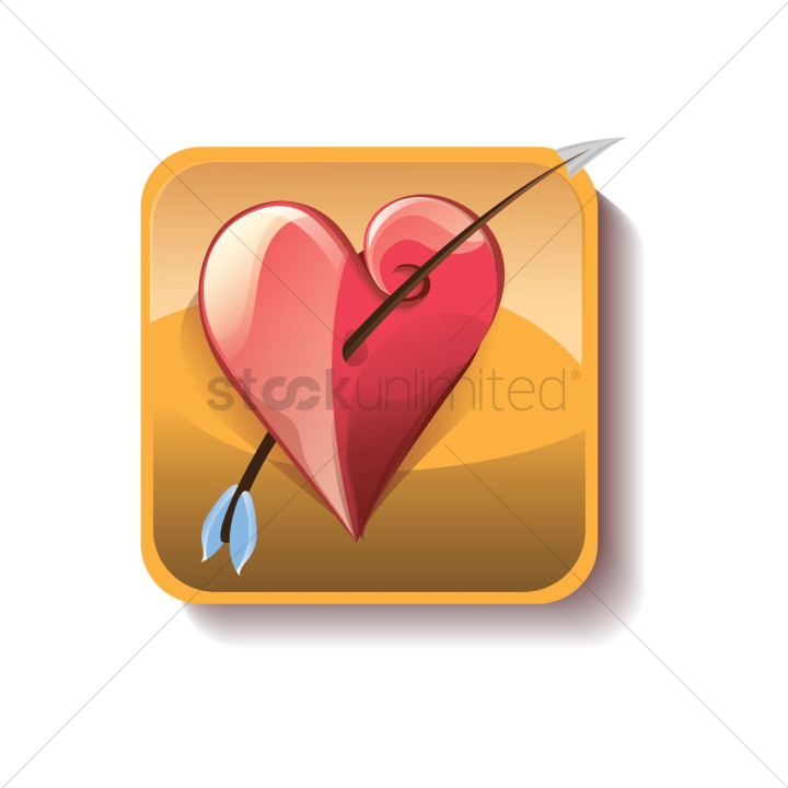 icon,icons,heart,hearts,love,emotion,emotions,glossy,glassy,orange,arrow,arrows