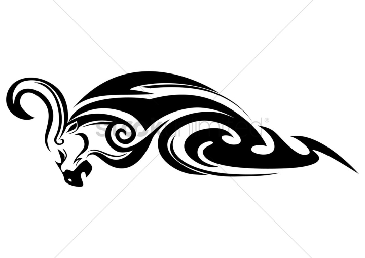 Vector Illustration with Tribal Tattoo Isolated on White Stock Vector -  Illustration of draw, elegant: 163953335