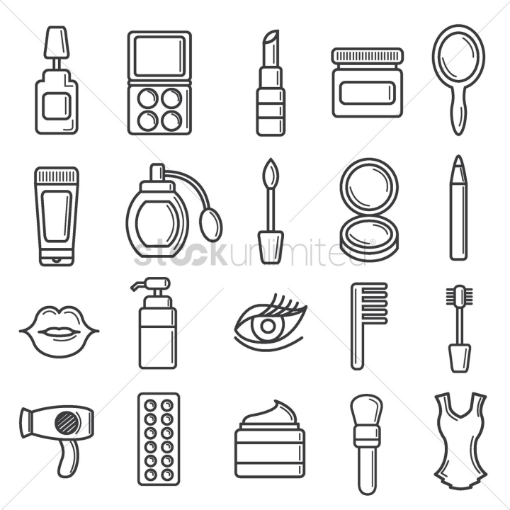 icon,icons,set,sets,collection,collections,simple,linear,linears,linear art,outline,outlines,minimalism,minimal,accessory,accessories,makeup,make up,cosmetic,cosmetics,nail polish,nail polishes,lipstick,lipsticks,makeup kit,cream container,hand mirror,face wash tube,perfume bottle,brush,brushes,compact powder,eye pencil,lips,lip,liquid soap dispenser,eye,eyes,comb,combs,mascara brush,hair dryer,eye shadow palette,woman dress,beauty,beautiful,product,products,compilation,compilations