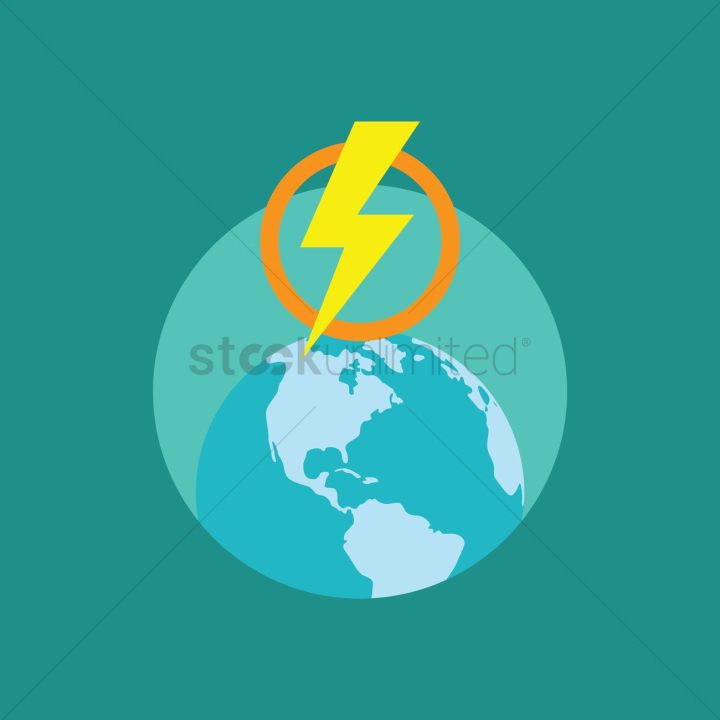 environment,environments,natural,ecology,eco,lightning bolt,lightning,globe,globes,earth,world,worlds,power,powers,energy,charge,charging