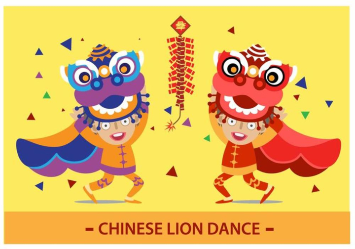 chinese,new,year,barong,lion,dance,happy,costume,movement,performers,asia,traditional,red,yellow,gold,lion dance,chinese new year,culture,asian,china,festival,tradition,vector,religion,art,celebration,illustration,background,performance,mask