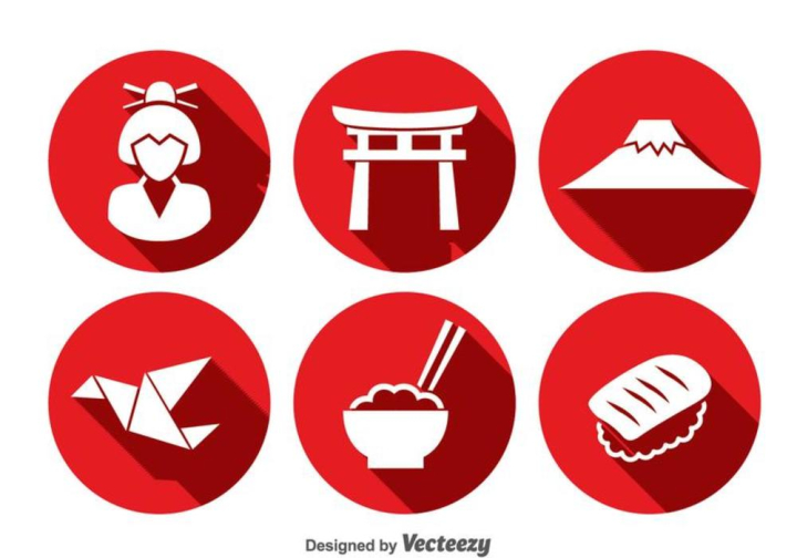 japan,japanese,culture,asia,red,kimono,fuji,mountain,torii,gate,sushi,origami,rice,food,asian,traditional,oriental,temple,icon,shrine,architecture,travel,fish,symbol,background,vector,design,illustration,religion,cuisine