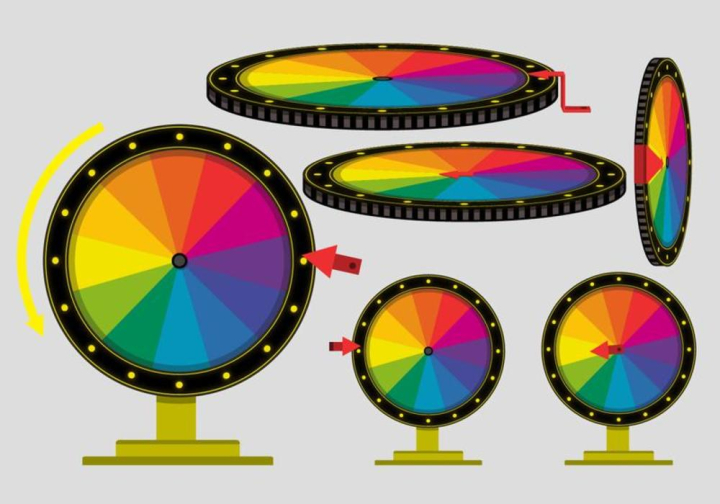 Game spinner wheel Vectors & Illustrations for Free Download