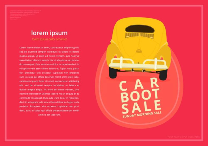 car boot,car,boot,sale,event,outdoor,automotive,bazaar,family,poster,templates,retail,shopping,vehicle,automobile,auto,transportation,transport,vector,drive,illustration,design,service,vintage,trunk,wheel,open,travel,road,isolated