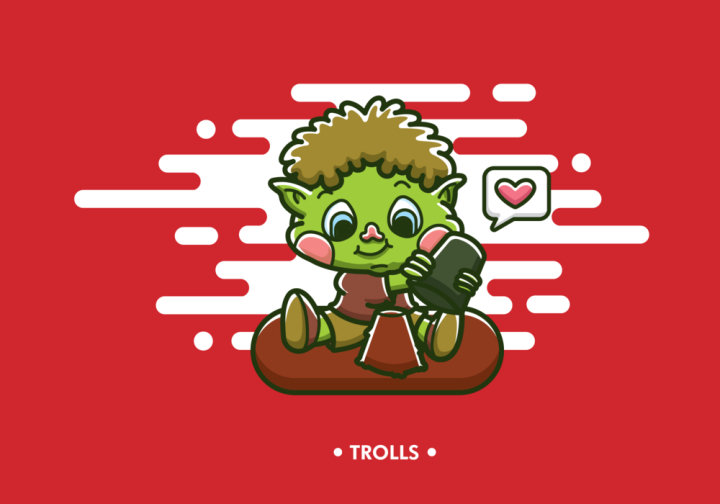 vector,cartoon,troll,evil,monster,character,green,illustration,icon,fantasy,funny,smiling,creature,horned,happy,halloween,devil,design,cute,emotion,graphic,standing,teeth,toy,scream,mascot,cool,logo,goblin,scary