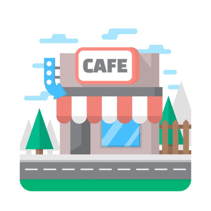 cafe,shop,coffee,flat,building,illustration,icon,house,restaurant,store,business,street,cartoon,urban,background,city,architecture,exterior,front,door,food,exact,home,town,modern,window,vector,design,estate,construction