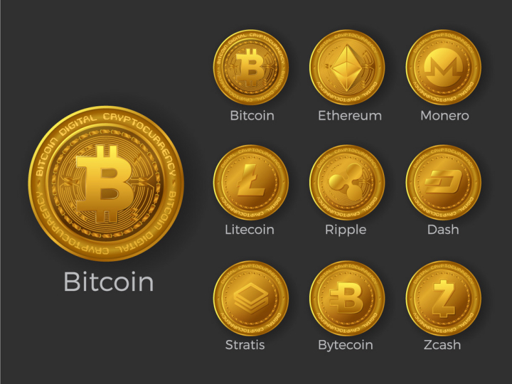 realistic,abstract,bitcoin,coin,vector,background,illustration,money,golden,currency,bit,digital,symbol,business,virtual,gold,internet,bank,finance,cryptocurrency,crypto,mining,web,concept,financial,payment,sign,exchange,economy,cash