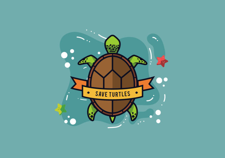 turtle vector free download