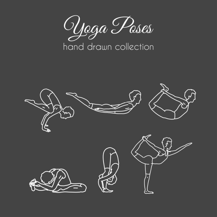 Yoga Pose Illustration Images - Free Download on Freepik