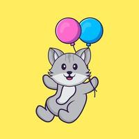 holiday,cute,happy,gift,ribbon,toys,background,fly,color,cat,design,character,birthday,party,flying,balloon,event,freedom,celebrate,celebration,pets,air,adventure,carnival,surprise,anniversary,day,concept,isolated,vacation,vecteezy