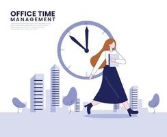 cartoon,woman,face,speed,people,design,character,illustration,clock,work,businessman,strategy,male,note,worker,time,control,watch,hour,success,flat design,good,concept,isolated,organization,entrepreneur,management,service,manage,timer,vecteezy
