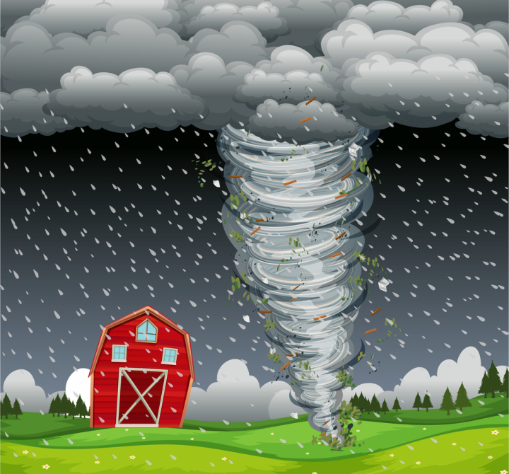 cyclone,storm,vector,symbol,weather,illustration,wind,nature,tornado,swirl,icon,isolated,hurricane,design,climate,spiral,background,cloud,abstract,sky,element,barn,rural,rain,field,landscape,graphic,art,disaster,picture