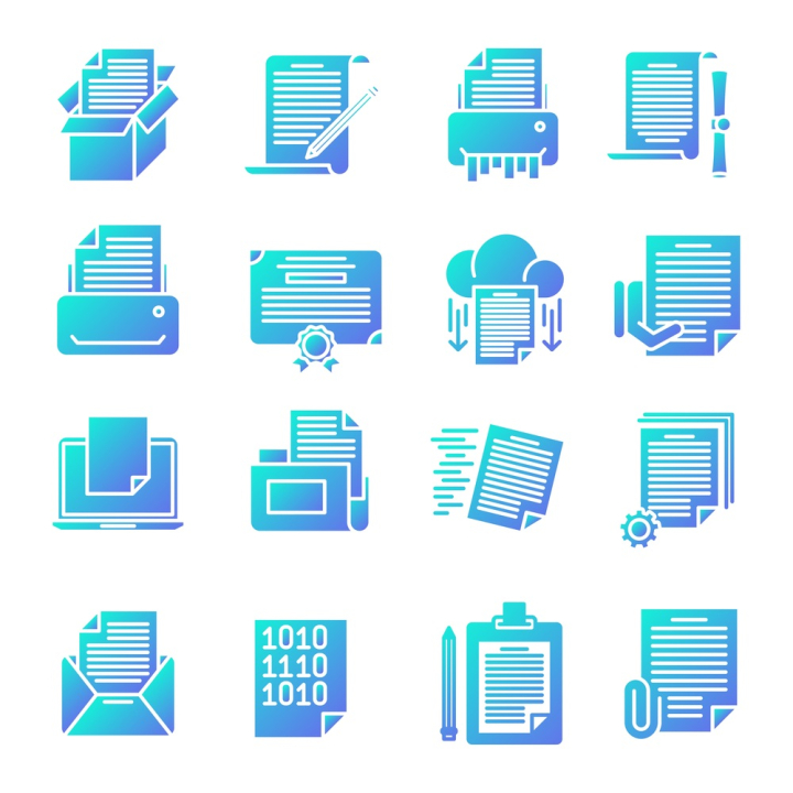 free-document-gradient-icons-set-nohat-cc