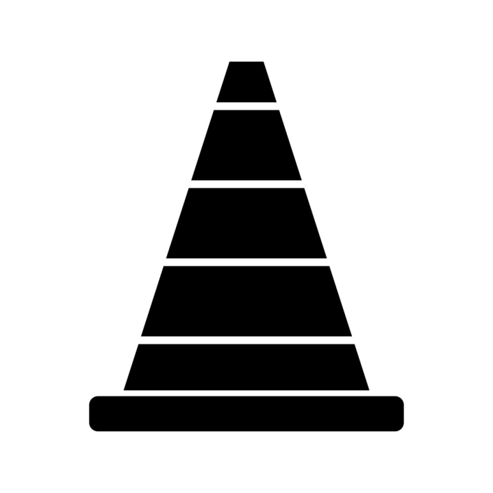 cone,icon,vector,construction cone,traffic cone,construction,traffic,safety,warning,work,road,orange cone,orange,street,equipment,sign,barrier,stop,highway,isolated,danger,boundary,caution,security,symbol,worker,transportation,alert,striped,attention