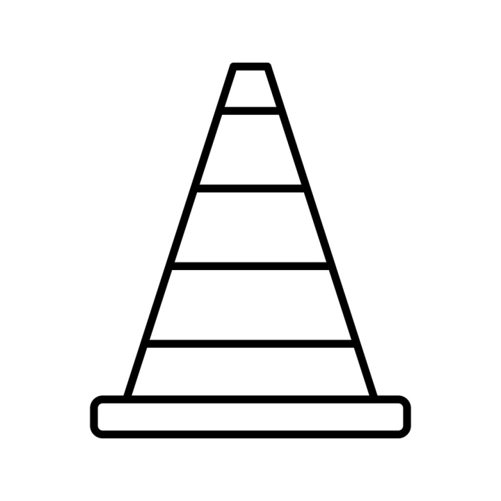 icon,vector,cone,construction,traffic,traffic cone,construction cone,road,orange cone,street,warning,orange,highway,safety,work,equipment,stop,sign,caution,danger,boundary,isolated,barrier,transportation,security,forbidden,alert,construct,striped,attention