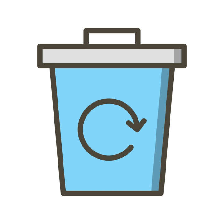 Free: Garbage Recycle Vector Icon - nohat.cc