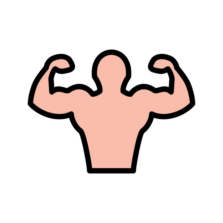 Bodybuilding Icon Logo Isolated Sign Symbol Stock Vector (Royalty Free)  2259837429