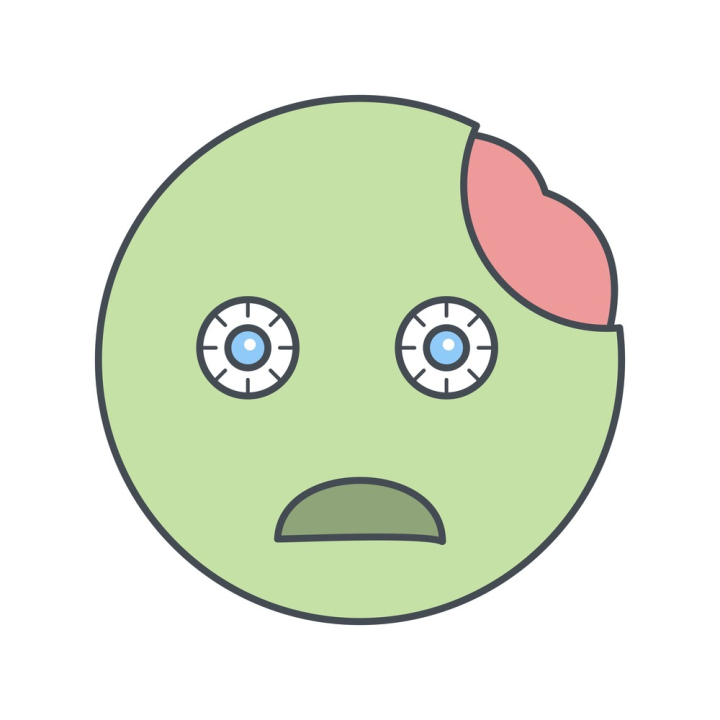 zombie,emoji,emoticon,smiley,face,zombie icon,emoji icon,emoticon icon,smiley icon,face icon,expression,emoticons,vector,illustration,design,sign,symbol,graphic,line,linear,outline,flat,glyph,smile,emotion,icon,character,happy,cartoon,angry