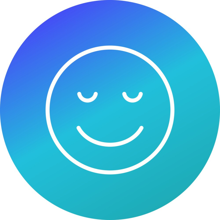 Free: Calm Emoji Vector Icon - nohat.cc