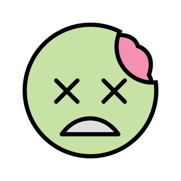 zombie,emoji,emoticon,smiley,face,zombie icon,emoji icon,emoticon icon,smiley icon,face icon,expression,emoticons,vector,illustration,design,sign,symbol,graphic,line,linear,outline,flat,glyph,love icon,love,kiss icon,kiss,cool icon,cool,shouting icon