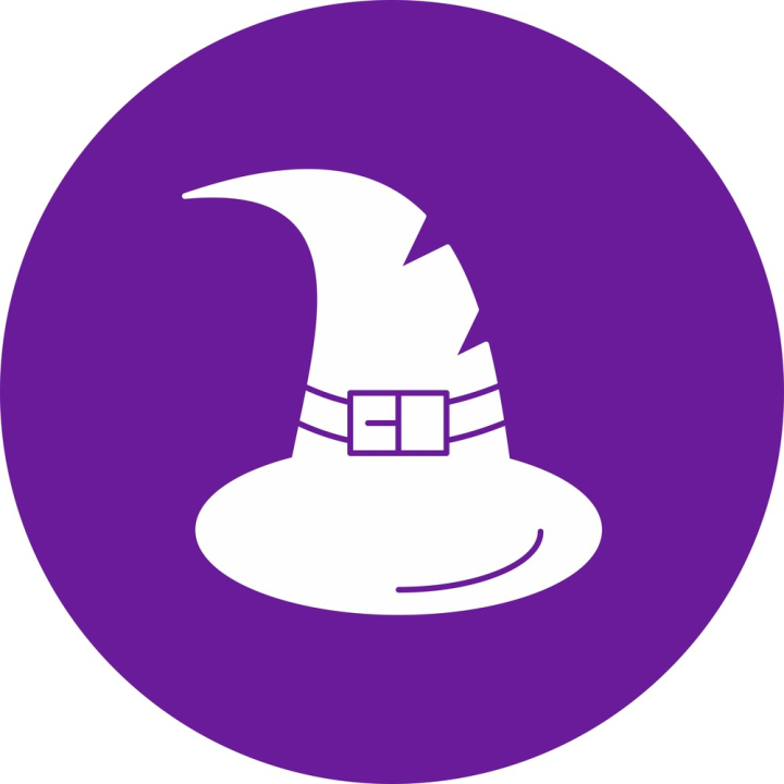 cap,witch,magic,vector,design,illustration,symbol,element,icon,hat,halloween,wizard,spell,mystery,wand,magician,potion,cartoon,broom,fantasy,paranormal,set,crystal,ball,star,woman,school,horror,scary,magical