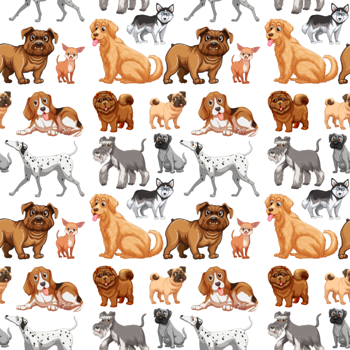 Free: Seamless dogs - nohat.cc