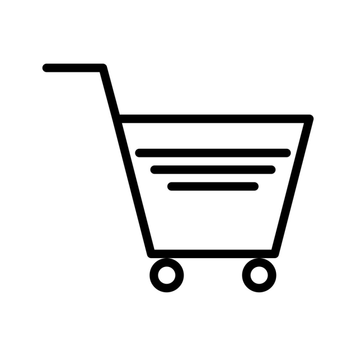 shopping cart icon vector free download