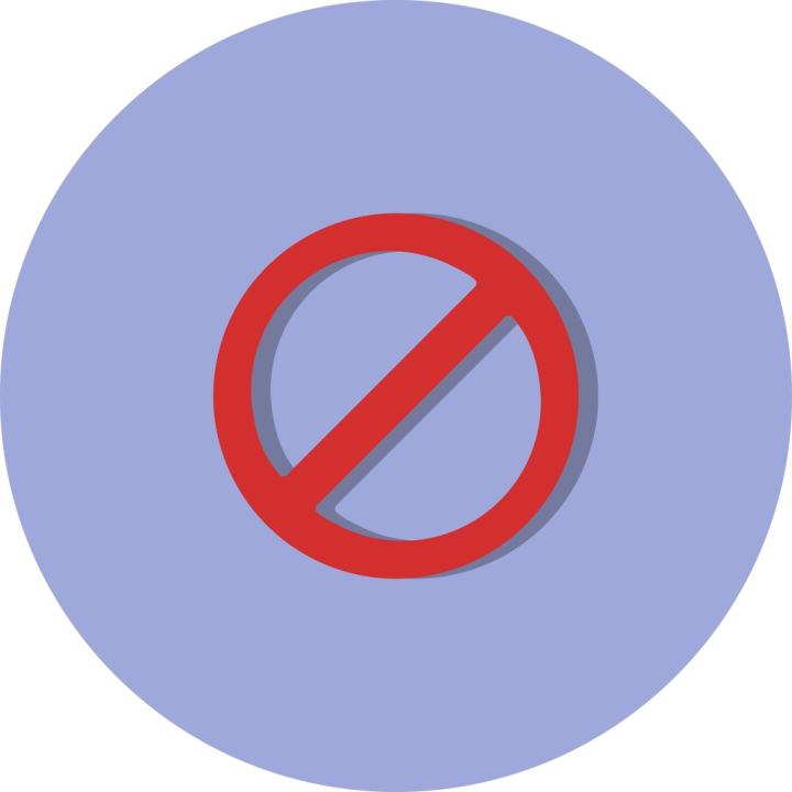 Forbidden Prohibited icon PNG and SVG Vector Free Download