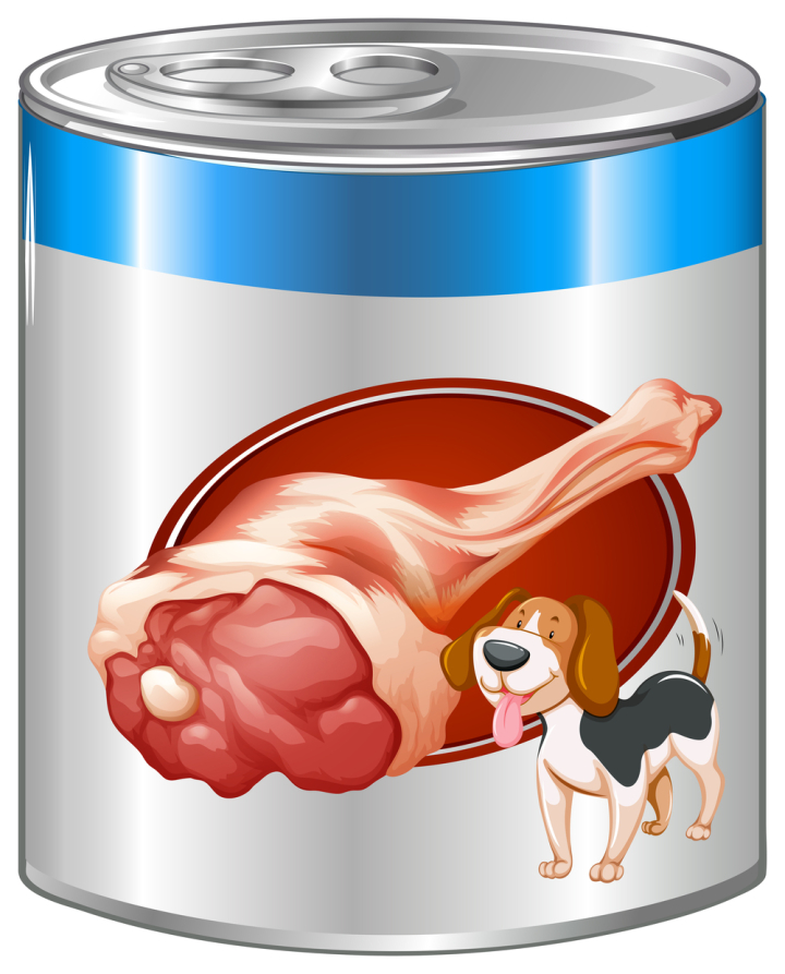 isolated,white,clipping,path,object,white background,can,tin,container,packaging,package,product,goods,eat,food,grocery,aluminum,dog,dogfood,meat,illustration,graphic,picture,clipart,clip-art,clip,art,background,drawing,image
