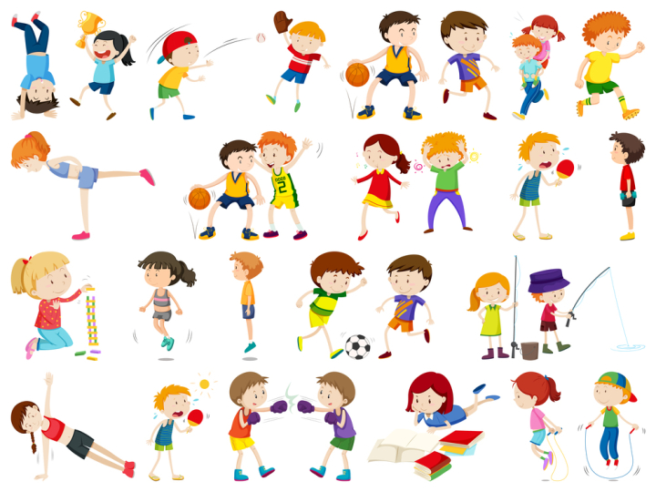 kids,cute,happy,group,character,people,sport,reading,fishing,backetball,exercise,fun,active,fit,boy,girl,exercse,fight,ball,illustration,graphic,picture,clipart,clip-art,clip,art,background,drawing,image,vector