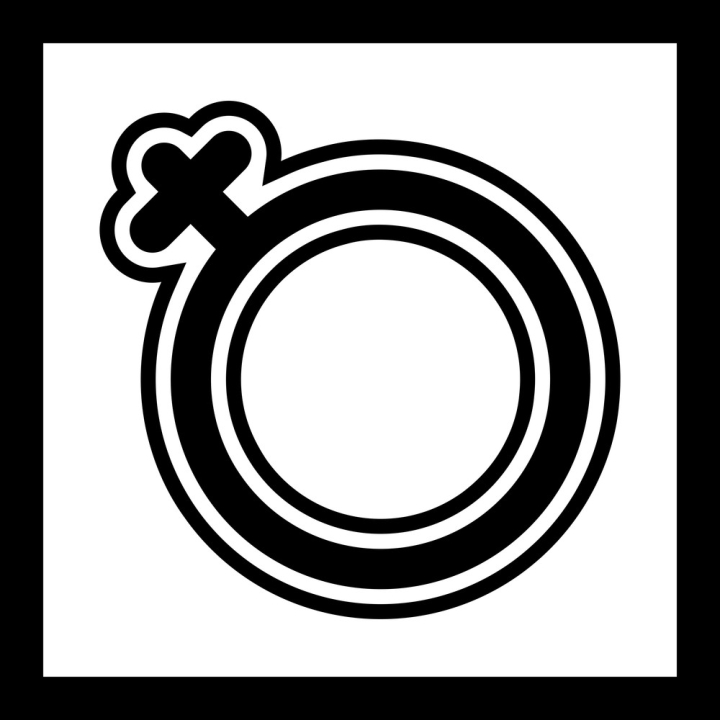 Free Gender Icon - Download in Glyph Style