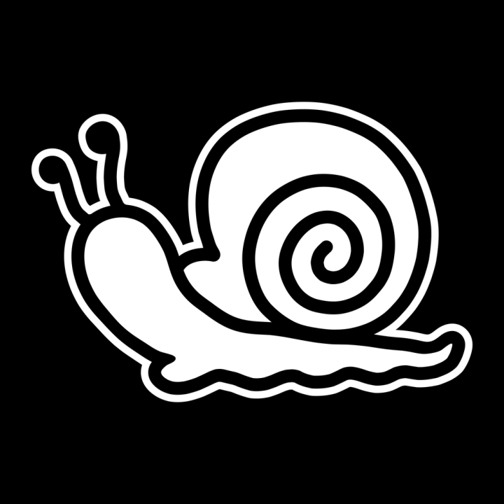 Free: Snail cartoon illustration 