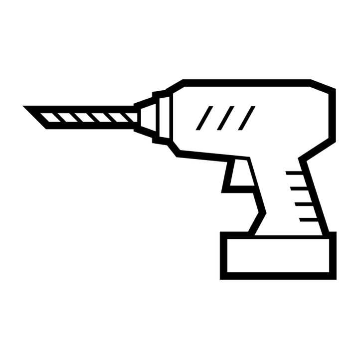 isolated,bit,electric,steel,white,tool,hardware,power,yellow,vector,symbol,drill,drilling,plastic,black,handle,screwdriver,technology,equipment,cordless,icon,illustration,object,wood,industrial,design,battery,screw,home,machine