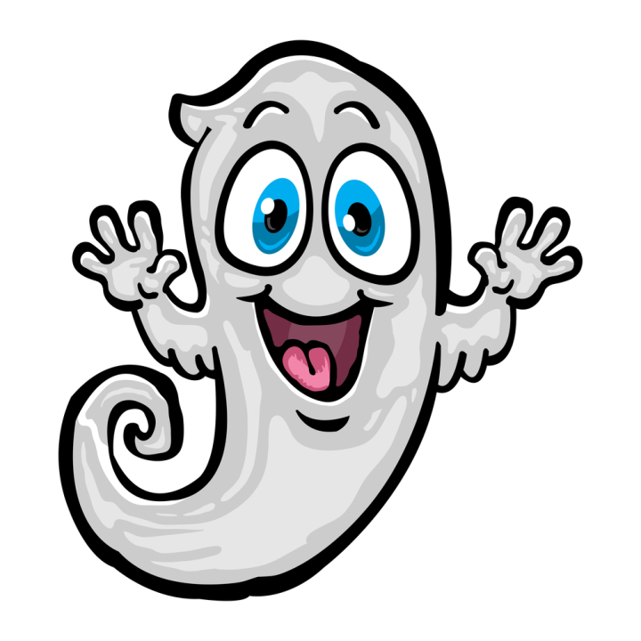 Vector Isolated Halloween Element Scary Halloween Smile, Evil Face, Scary  Face, Ghost PNG Transparent Image and Clipart for Free Download