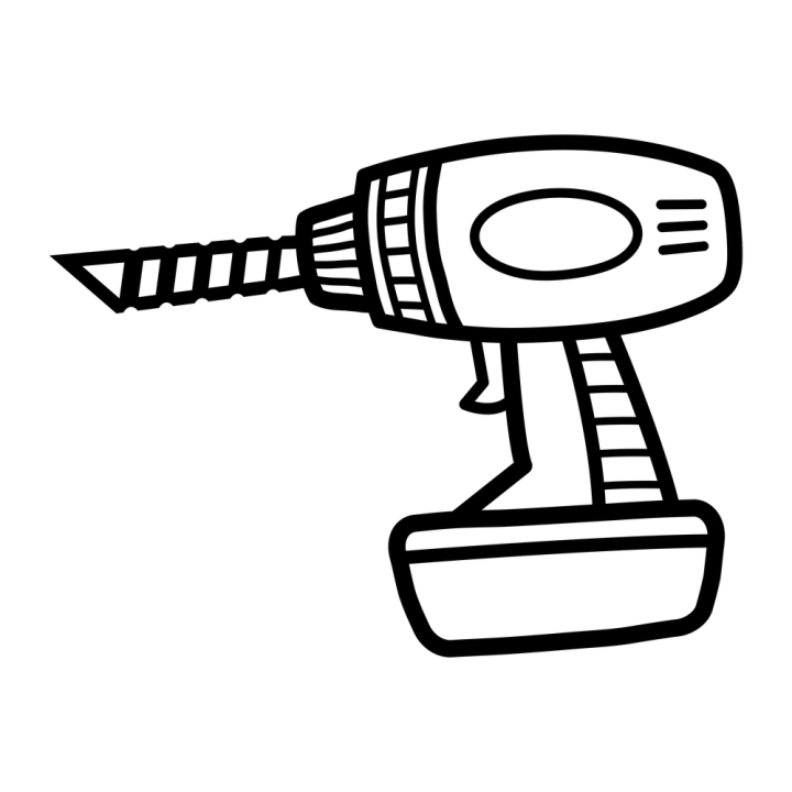 isolated,bit,electric,steel,white,tool,hardware,power,yellow,vector,symbol,drill,drilling,plastic,black,handle,screwdriver,technology,equipment,cordless,icon,illustration,object,wood,industrial,design,battery,screw,home,machine