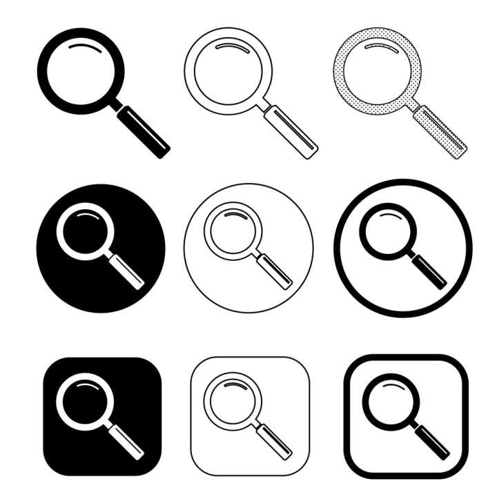 glass,find,symbol,search,magnifier,icon,illustration,magnifying,zoom,vector,sign,tool,exploration,optical,magnify,look,design,magnification,seek,lens,research,focus,loupe,discovery,web,enlarge,instrument,equipment,view,internet