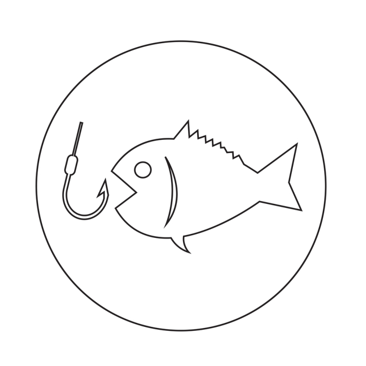 Bait, cartoon, fish, fishing, reel, rod, tackle icon - Download on