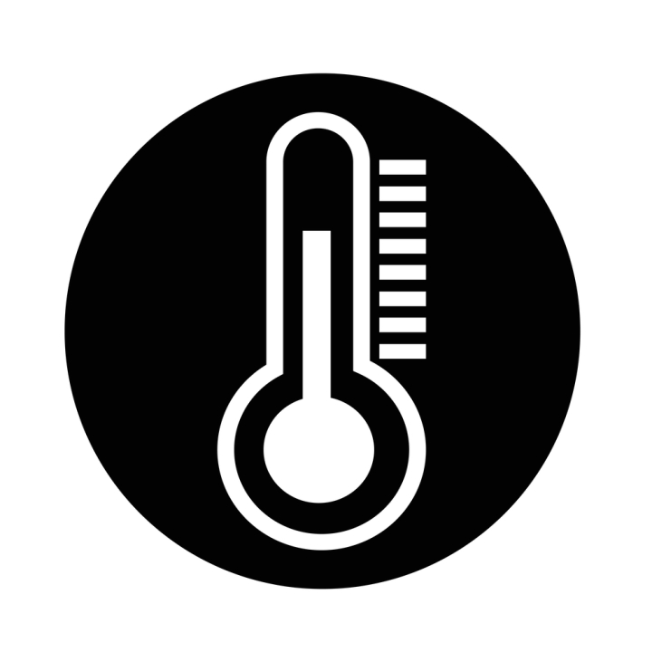 Thermometers hospital medical temperature measure Vector Image