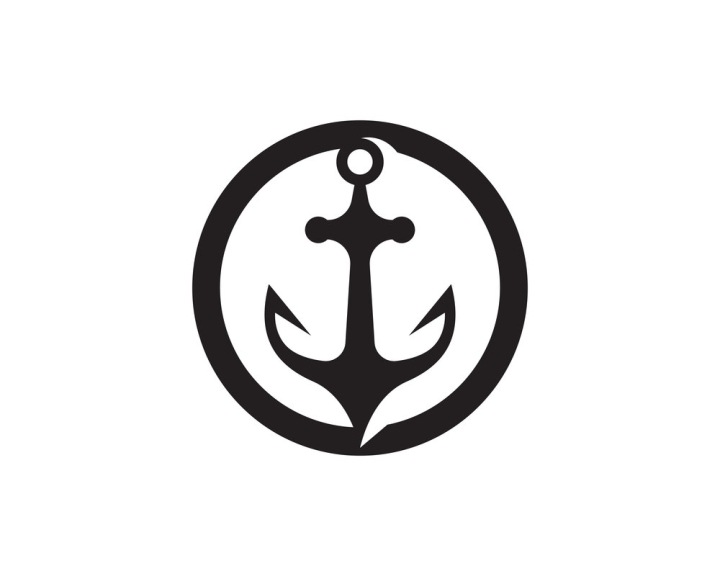 Free: anchor logo and symbol template vector icons - nohat.cc