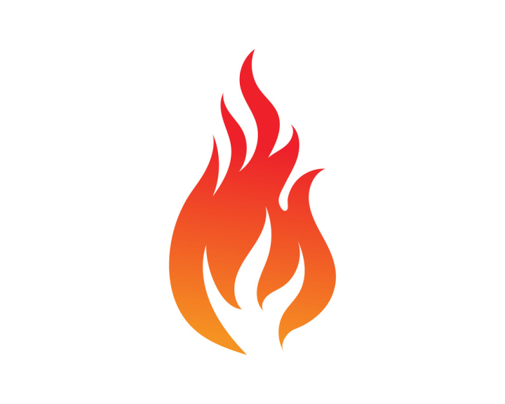 Free: Fire flame vector illustration design - nohat.cc